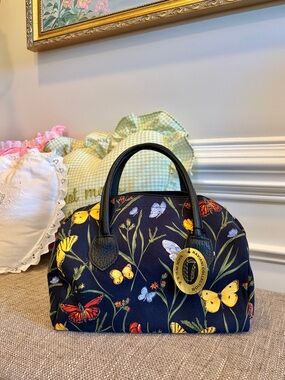 Vintage Raviani Collection Butterfly Handbag